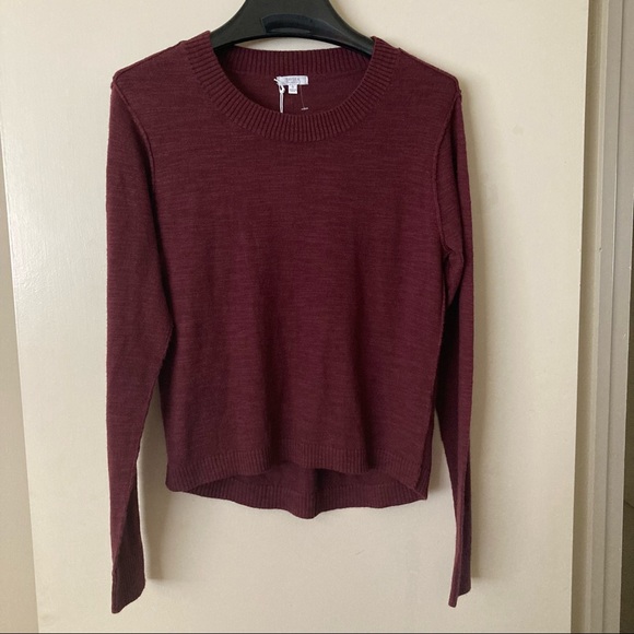 Tavik Burgundy Long Sleeve Sweater | NWT - Picture 2 of 11